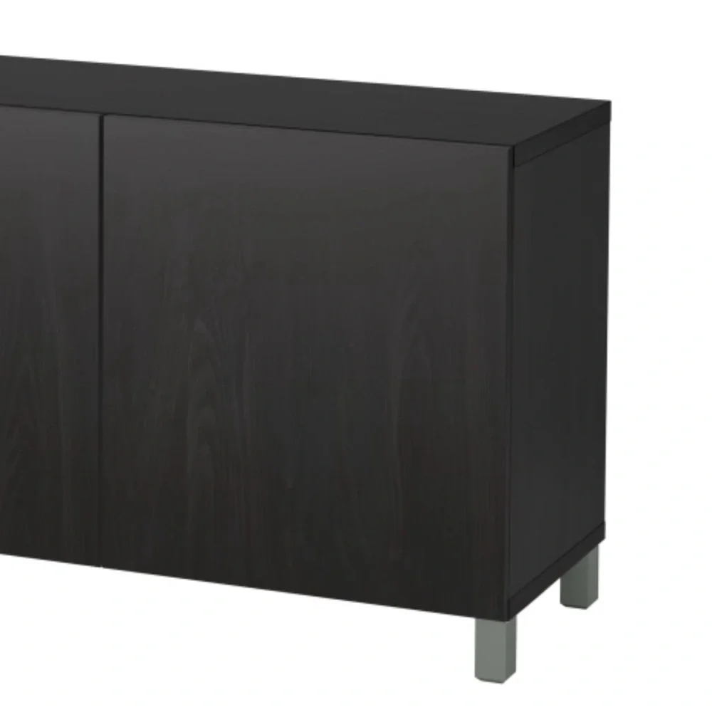 IKEA STUBBARP 705.139.16 Legs dark gray 2pack New